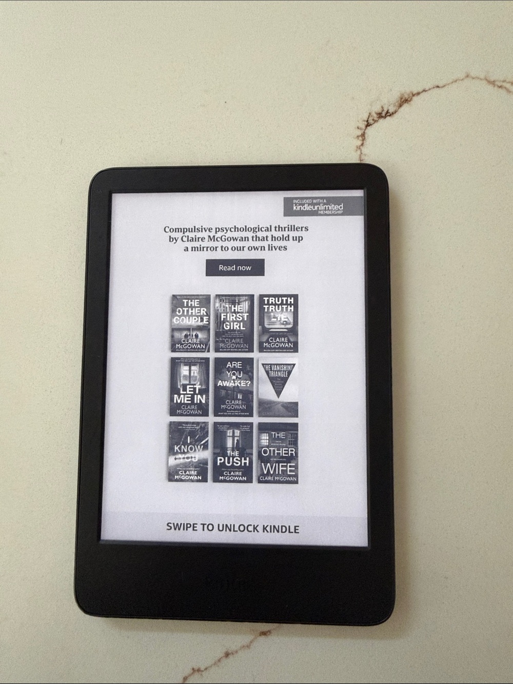 Amazon Kindle E-Reader - Black